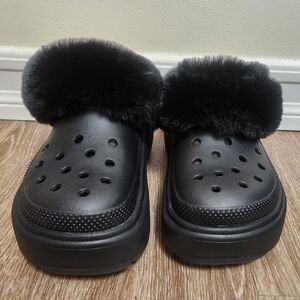 Crocs Stomp Clog Faux Fur Lined